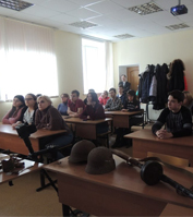 Встреча с командиром поискового отряда «Пересвет»